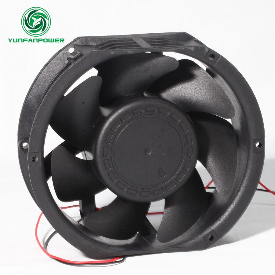 17251 IP68 waterproof DC FAN PBT Frame
